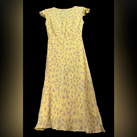 Lolita Floral Yellow Sundress - Picture 7 of 8
